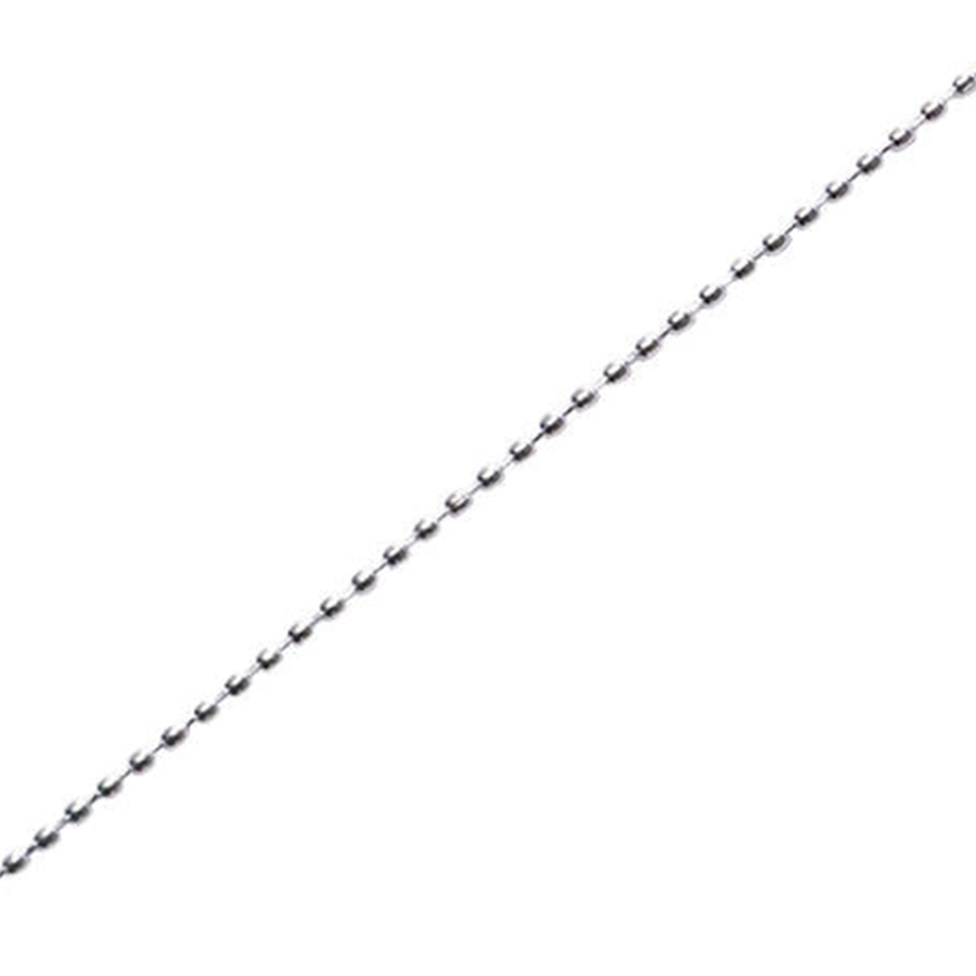 KiraNail（キラネイル）ボールチェーン 0.8mm シルバー 30cm