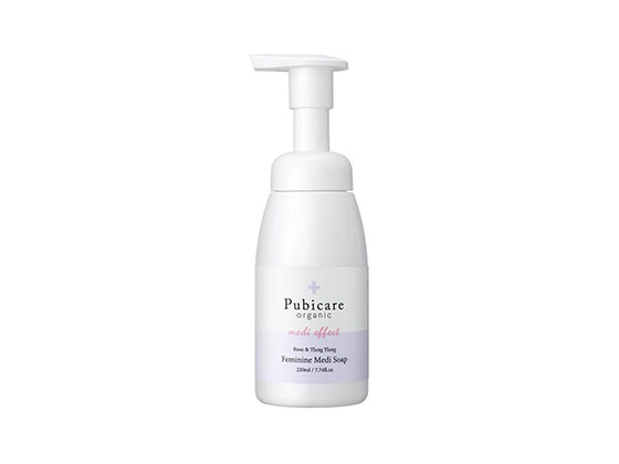 オーガニック フェミニン メディソープ ローズ＆イランイラン 220ml Pubicare（ピュビケア）