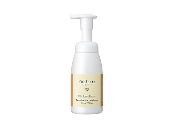 フェミニンシフォンソープ ビターオレンジ×レモン 220ml Pubicare（ピュビケア）