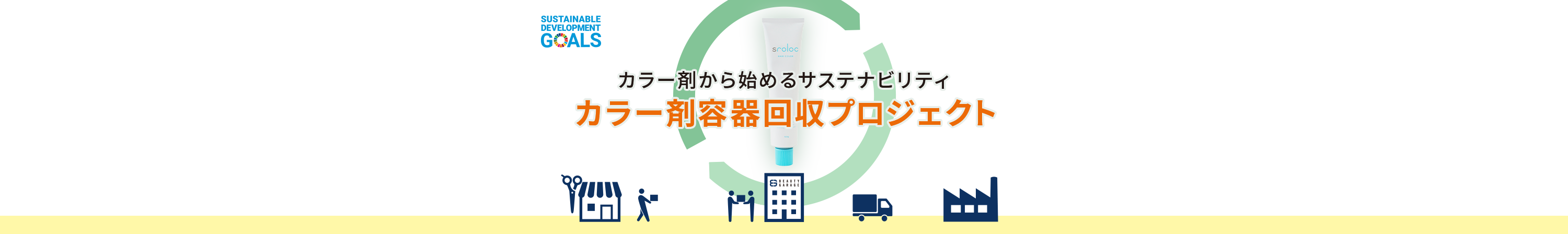 カラー剤容器回収プロジェクト