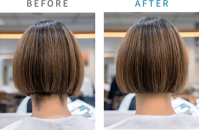 before after
