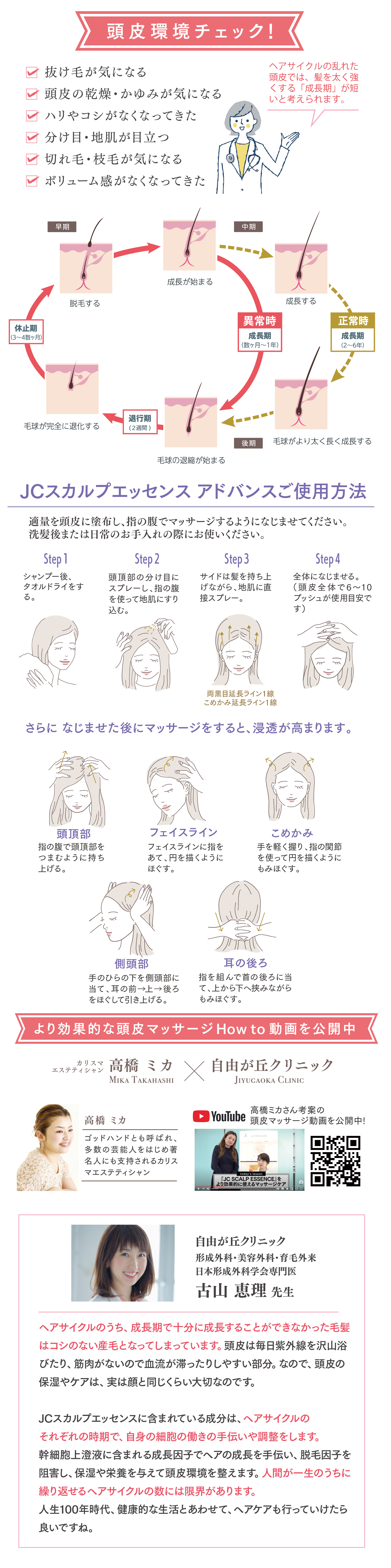 JC スカルプエッセンスアドバンス 100ｍL