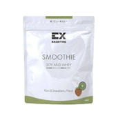 EX-SMOOTHIE ソイ&WPIホエイプロテイン キウイ&ストロベリー風味 360g