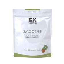 EX-SMOOTHIE ソイ&amp;WPIホエイプロテイン キウイ&amp;ストロベリー風味 360g