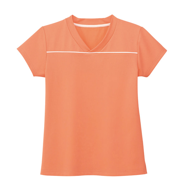 VネックTシャツ HM1589（SS）（マンゴーオレンジ） 1