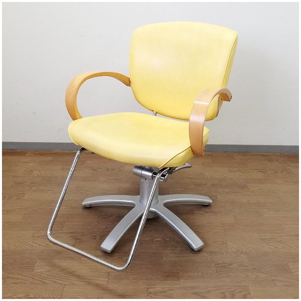 タカラベルモント Mio ミオ 肘ウッド イエローの卸 通販 ビューティガレージ