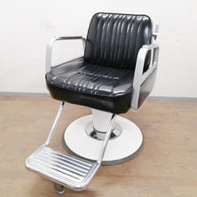 シャンプーチェア タカラベルモント SC-205 ブラック 新品レザー 張替え済み