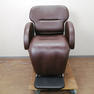 オオヒロ 電動シャンプー椅子 ドルチェ111 ブラウン レッグレスト固定タイプ 2