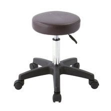 【アウトレット】F-843スツールⅡ（お掃除キャスター仕様）ブラウン