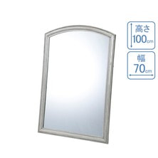 【スタイリングアンティークミラー】アンティークシルバー