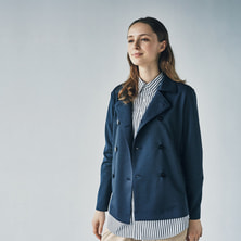 ニットジャケット HAJ006 レイクネイビー ニットジャケット HAJ006 レイクネイビー