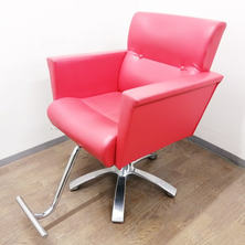 スタイリングチェア オオヒロ REON レオン レッド ５本脚