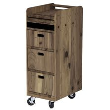 【アウトレット】ウッドワゴンYS-F10（モカ）