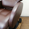 オオヒロ 電動シャンプー椅子 ドルチェ111 ブラウン レッグレスト固定タイプ 10