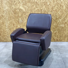 【中古】タカラベルモント　シャンプー椅子 『FERIO STYLE（フェリオ　スタイル）レッグレストタイプ』ダークブラウン