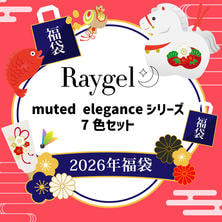 【数量限定！】Raygel muted elegance シリーズ 7色セット　福袋2026