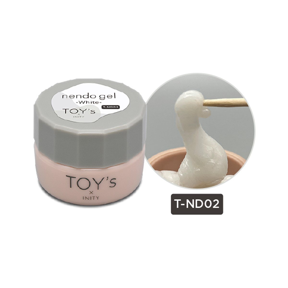 TOY’s by INITY nendo gel ホワイト 8g