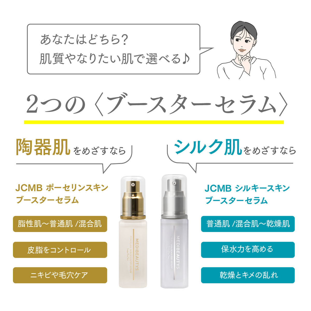JCMB ポーセリンスキン ブースターセラム 40mLの卸・通販
