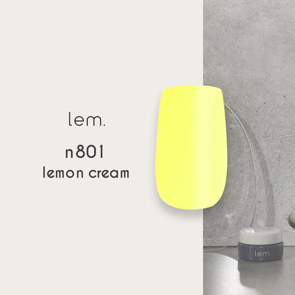 lem. カラージェル n801 レモンクリーム 1