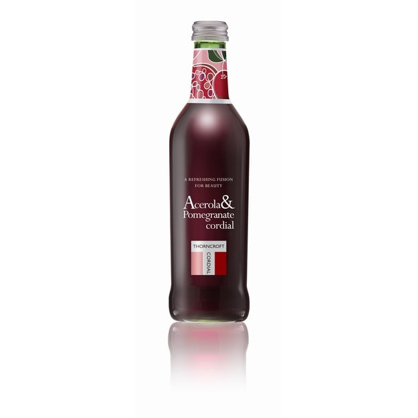 ソーンクロフト ハーブコーディアル アセロラ&ザクロ 375ml