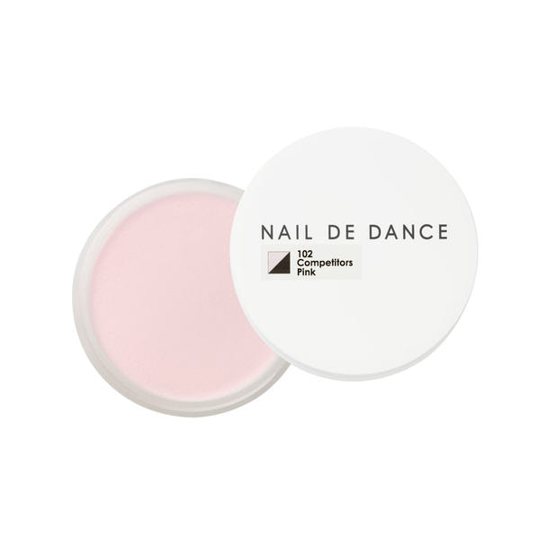 NAIL DE DANCE パウダー 102 コンペティターズピンク 20g