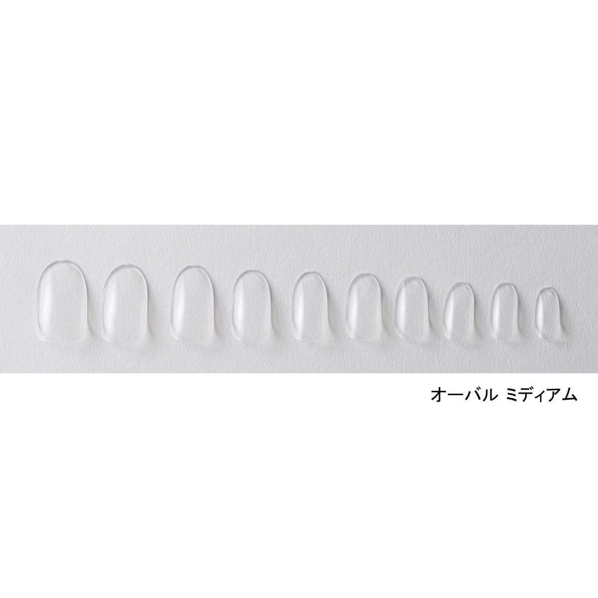 Simplicity（シンプリシティ）ネイルクリアチップ オーバル ミディアム 約 600枚入りの卸・通販 ビューティガレージ