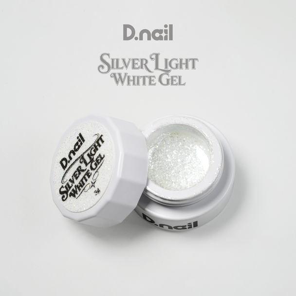 D.nail 銀光ホワイト ジェル 1
