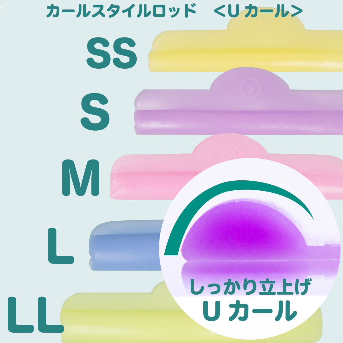 ガラス玉ロッド　Uカール（日本未発売） beaupro】ラッシュリフト カールスタイルロッド＜Uカール＞の卸・通販