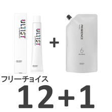 ULTIST アルティスト 80g フリーチョイス12本＋デベロッパー 6%x 1000mL&times;1本【医薬部外品】