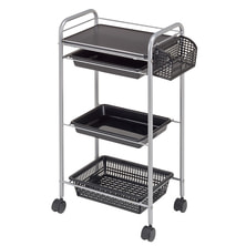 N-5ワゴンⅡ　ブラック（日本製・組立済）