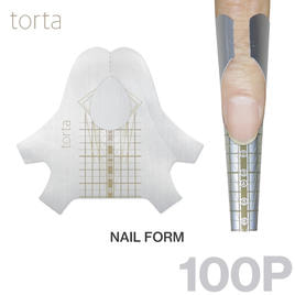 モアクチュール ネイルフォーム ブルー100枚の卸・通販 | ビューティ