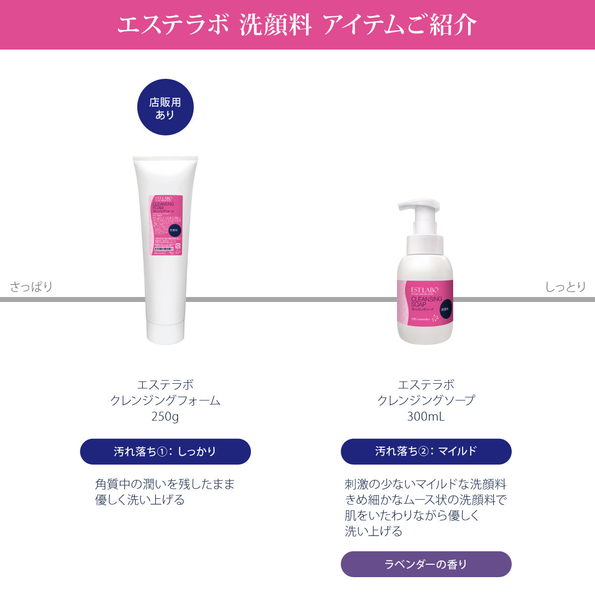 エステラボ クレンジングフォーム 250g【業務用】の卸・通販