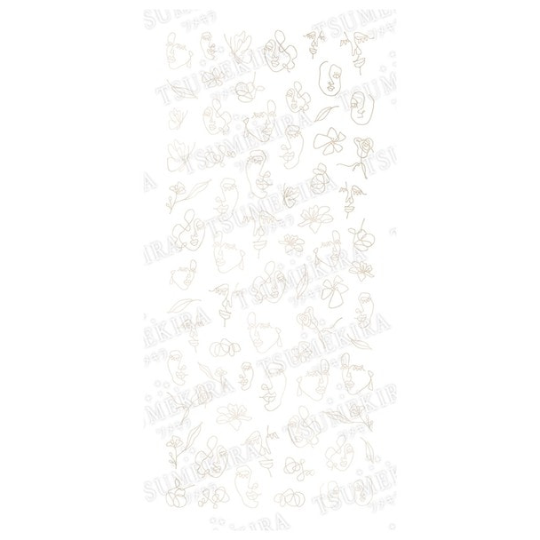 ツメキラ SANZOUプロデュース1 One stroke writing ホワイトゴールド SG-SNZ-105（ジェル専用） 1
