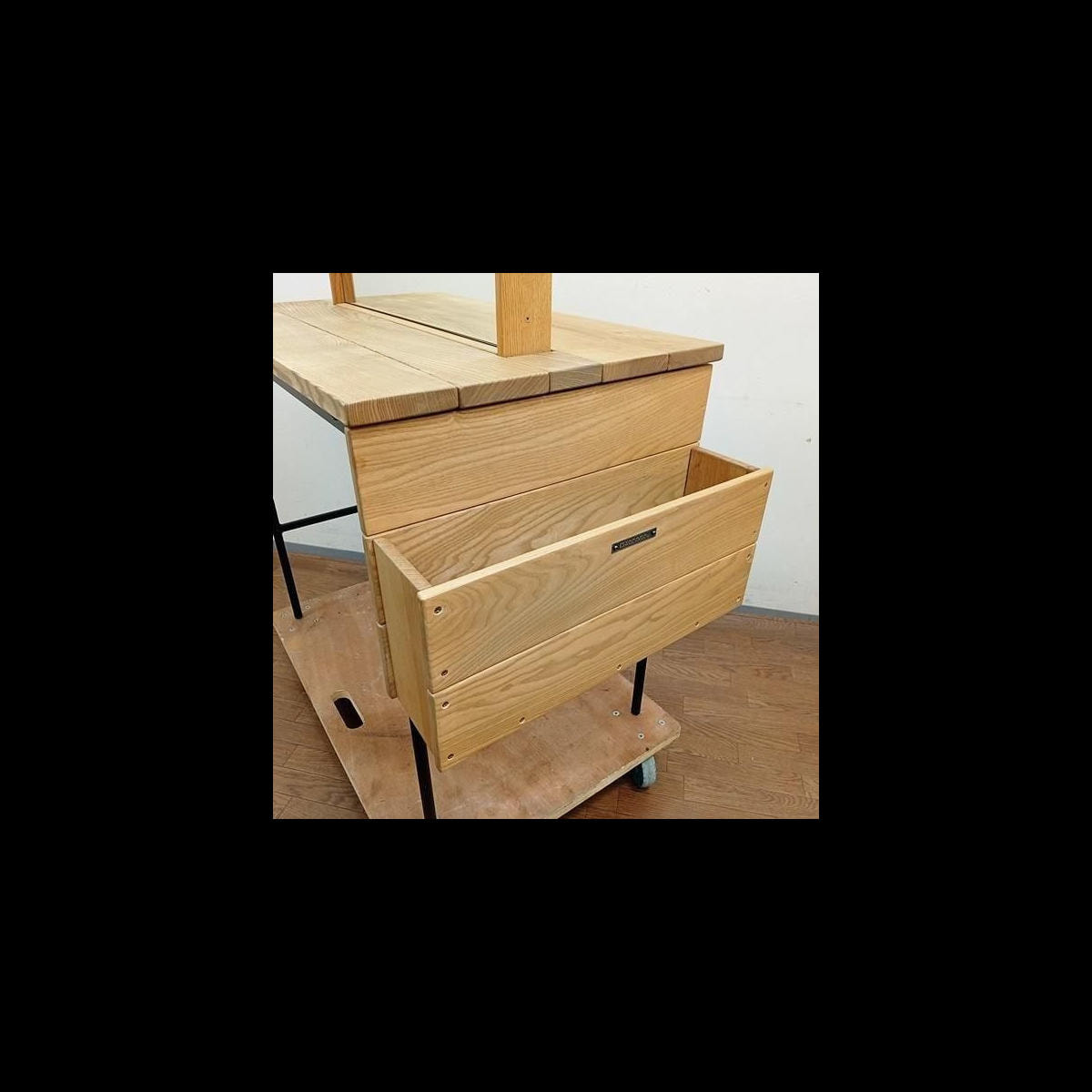 タカラベルモント r.a.f mirror ラフミラー ブラック ナチュラル