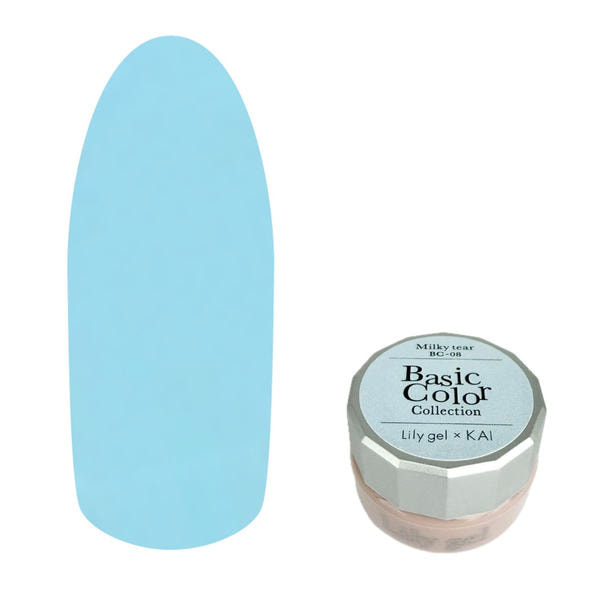 Lily gel KAI Basic Colorコレクション #BC-08 ミルキーティア― 1