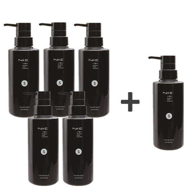 【5+1】ナチュラルハーブヘアケア カラーホールドシャンプー  250ml