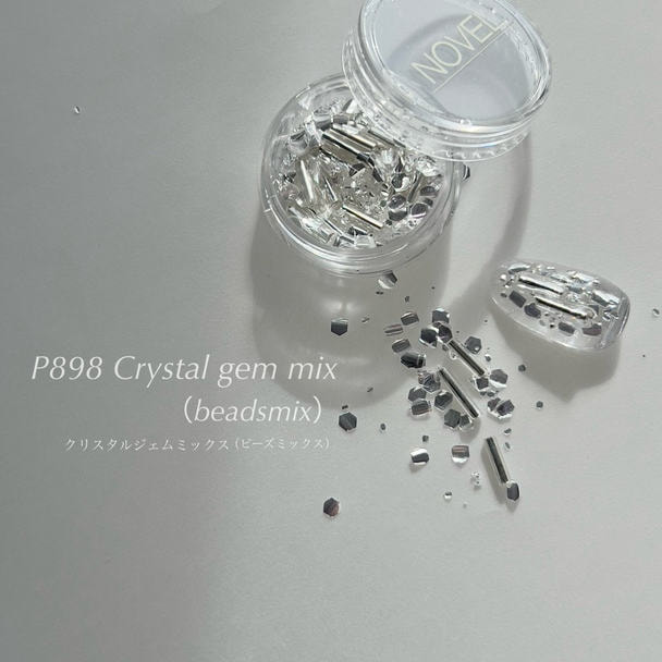 NOVEL（ノヴェル）P898 Crystal gem mix(beadsmix) 1