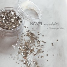 【アウトレット】NOVEL（ノヴェル）NOVEL Original glitter（champagne silver）