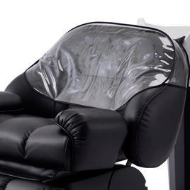 ALVIN 電動シャンプーチェア ブラウン 電動シャンプーチェア ALVIN-Sofa【レッグレスト連動タイプ