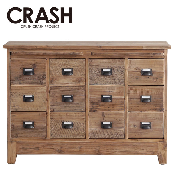 GRAM CHEST1000 4列3段 オールドウッドブラウン（401006） 1
