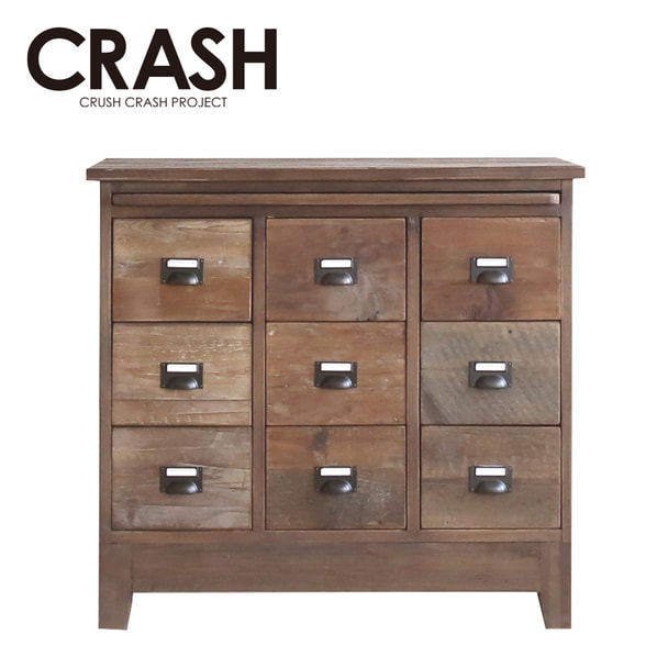 GRAM CHEST800 3列3段 オールドウッドブラウン（401005） 1