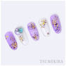 ツメキラ TSUKI プロデュース Petal purple NN-TSU-005 3