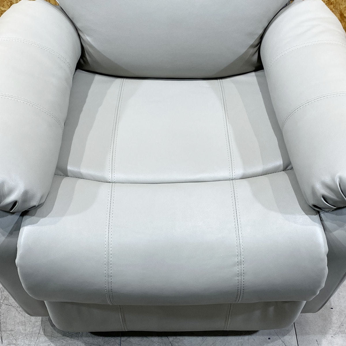 ☆anko☆電動リクライニングチェア/シフォンジュニア/グレージュ 電動