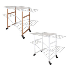 折りたたみ物干しスタンド