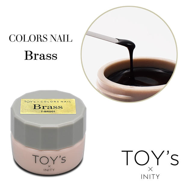 【T-BRS01】TOY’s×COLORS NAIL ブラス 7.5g 1