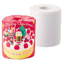 クリスマス ノベルティ サンタトイレットペーパー 100個
