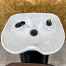 【中古】タカラベルモント　バックシャンプー 『RSIII COMFORT（コンフォート）』 ロック付チルトボウル仕様　シガーブラウン 13