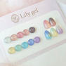 Lily gel カラージェル きらめきシリーズ #KM06 ハニーイエロー 3