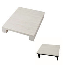 【NATURAL Series】リクライニングチェアステージ(木製)ウッドホワイト ステップ付 【NATURAL Series】リクライニングチェアステージ(木製)ウッドホワイト ステップ付