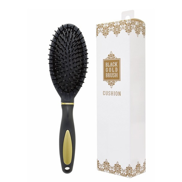 ブラックゴールドブラシ（クッション）BG-16K02
